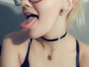 long tongue cutie