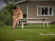 The Risk Is Worth The Reward - Missy and George Outdoor Dick Sucking 3/16