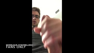 NERDY GLASSES, BIG COCK
