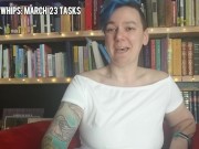 March 23 Tasks 13/16