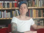 March 24 Tasks 15/16