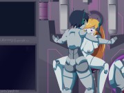 Curly Bace:  2 - Robot Girl Hentai 14/16