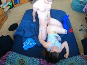 Sucking and fucking in knee high socks angle 2 10/16