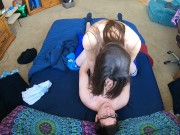 Sucking and fucking in knee high socks angle 2 14/16