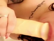POV SHOWER BLOWJOB