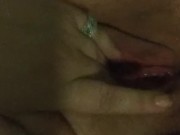 BBW first time cumming on cam
