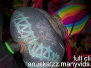 Tattoo dreadgirl splitted tongue anal cosplay sextoy blowjob cumshot fuck 13/16