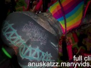 Tattoo dreadgirl splitted tongue anal cosplay sextoy blowjob cumshot fuck 14/16