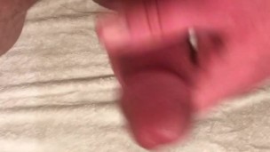 Masturbating after shower precum no cum