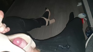 Fucking my  shoes