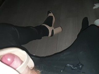 Fucking my  shoes