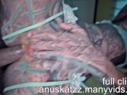 Skinny heavily tattooed dreadhead teen with splitted tongue get anal fucked 13/16