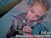 Skinny heavily tattooed dreadhead teen with splitted tongue get anal fucked 5/16