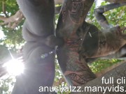 Public fuck sex on the beach heavily tattooed couple anal rough cumshot 7/16