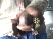 BigDaddyDon Cum in coach bathroom