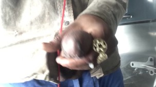 BigDaddyDon Cum in coach bathroom
