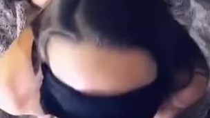Kinky Blindfolded Sex at Home & Massive Cumshot