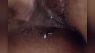 Fingering my pussy and rubbing my clit til I cum