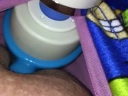 Quick fuck with my roommates toy