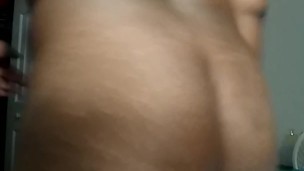 Sexy strip tease with wet pussy