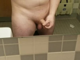 Playing with soft dick in plubic