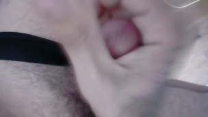 CLOSE UP WANK WITH CUMSHOT- WATCH HOW ALL MY HOT SPERM COMES OUT MY JAPS
