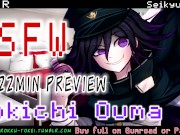Kokichi Makes fun of your Slashfic, Fucks you, then gets fucked by Saihara 10/16