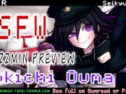 Kokichi Makes fun of your Slashfic, Fucks you, then gets fucked by Saihara 12/16
