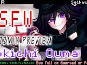 Kokichi Makes fun of your Slashfic, Fucks you, then gets fucked by Saihara 13/16