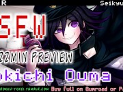Kokichi Makes fun of your Slashfic, Fucks you, then gets fucked by Saihara 3/16