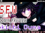 Kokichi Makes fun of your Slashfic, Fucks you, then gets fucked by Saihara 6/16