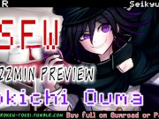 Kokichi Makes fun of your Slashfic, Fucks you, then gets fucked by Saihara 8/16