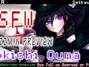 Kokichi Makes fun of your Slashfic, Fucks you, then gets fucked by Saihara 9/16