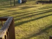 She wanted to see me jack my dick outside!!