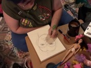 Boobs Ross - Youtuber Speed Sketch 4
