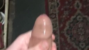 Jerking my thick cock with some moans