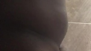 Shower jack off at gym