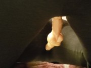 Legging tease