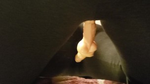 Legging tease