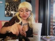 1st Public FOODCHALLENGE - 55oz Burger Fries Large Drink