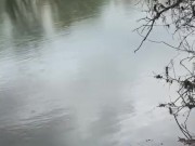 Public river access creampie quickie 6/16
