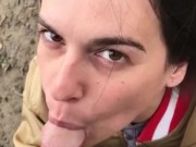 Public river access creampie quickie 8/16