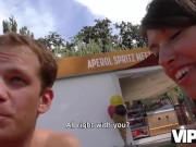 Vip4K.Hunter meets girl on public beach and has anal sex with her