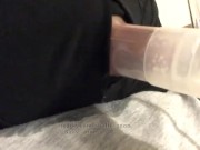 bbw big tit lactating milf huge nipples pumps milk montage 13/16
