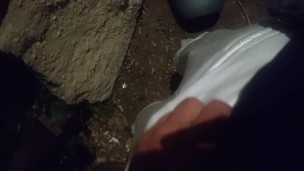 Had to pee but got a bones instead