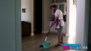Daisy Stone takes dick as payment for loan