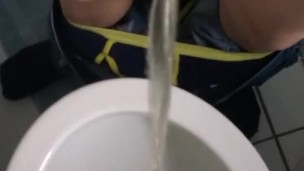 Scottish teen pissing
