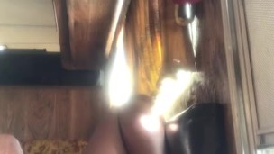 Quickie with my legs up