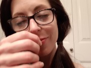 Sloppy Dildo Blowjob 1/16