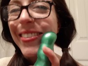 Sloppy Dildo Blowjob 5/16